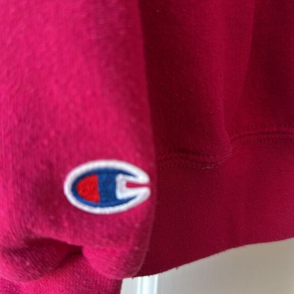 CHAMPION WATCH HILL HOODIE SWEATSHIRT PINK GREEN SWIFTIES PREPPY MEDIUM - Picture 3 of 6